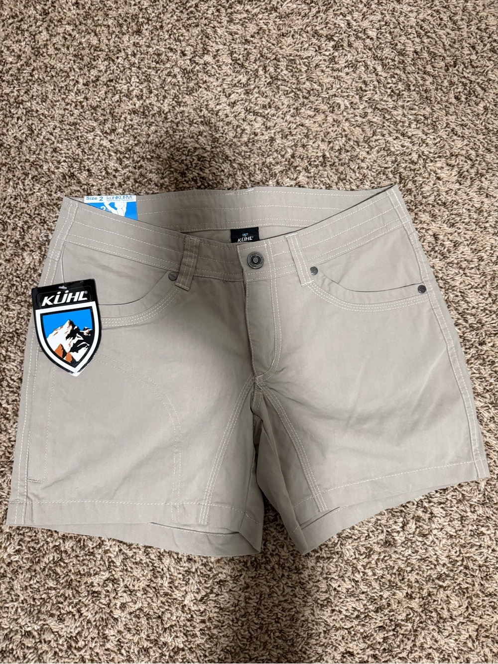 Kuhl Women's Tan Hiking Shorts